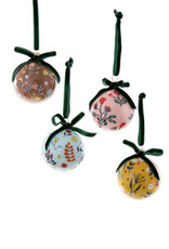 Cody Foster & Co. MEADOWFIELD BAUBLE ORNAMENT - SMALL - PASTEL - 4 STYLES