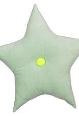 Meri Meri Velvet Star Pillow - Mint