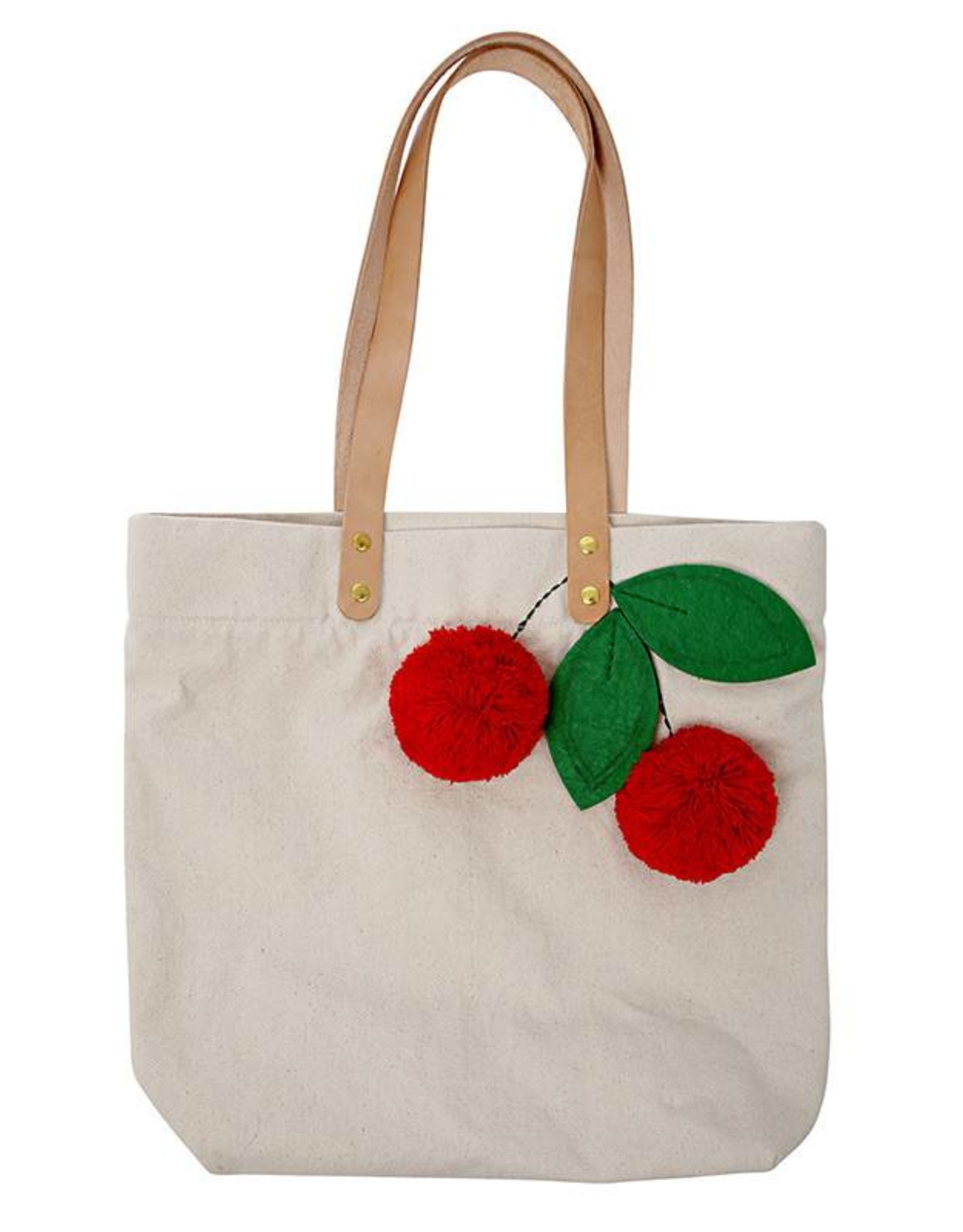 cherry tote bag