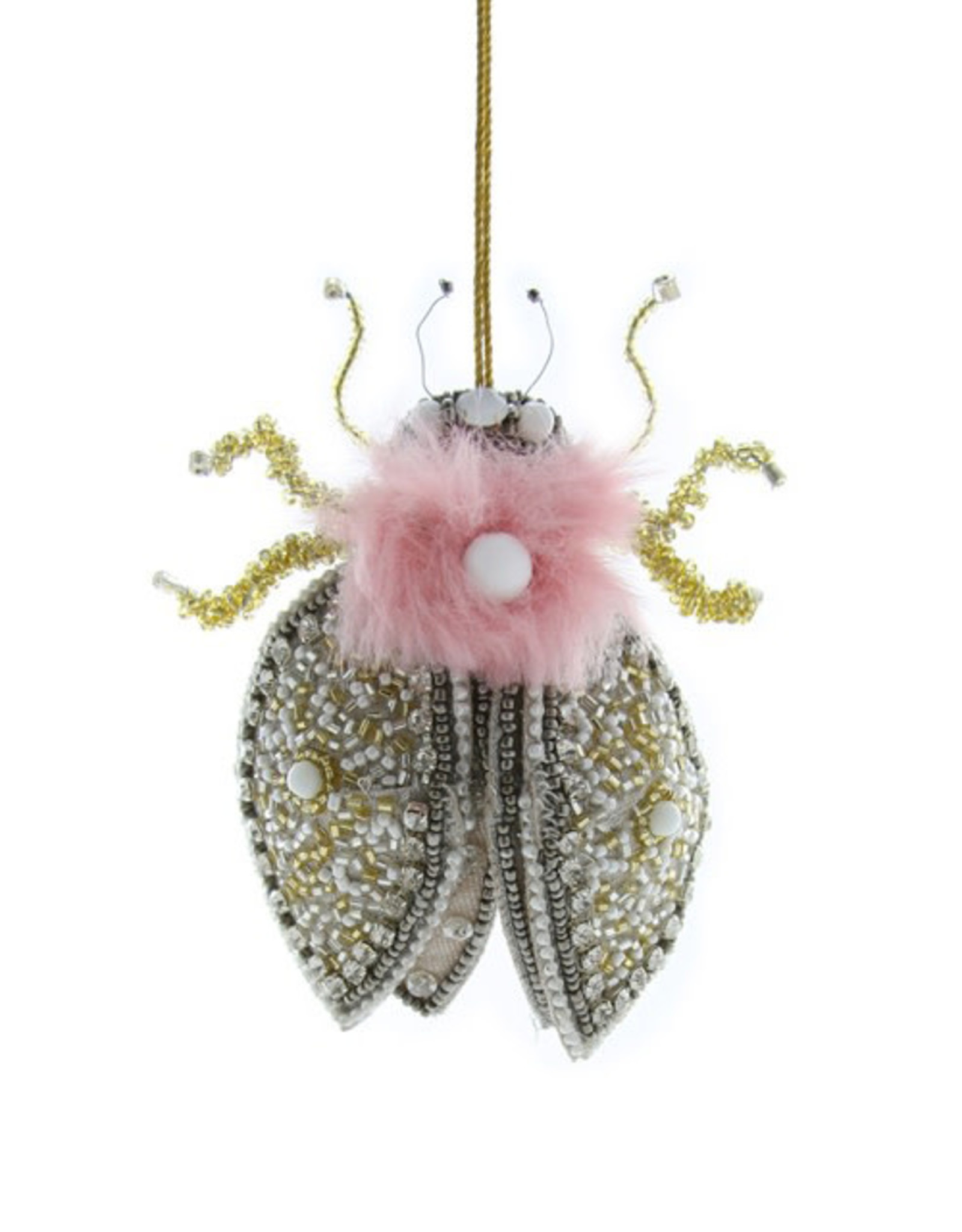 Cody Foster & Co. BEADED COCCINELLE ORNAMENT