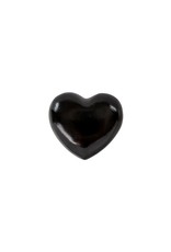 Indaba Mini Soapstone Heart - Black