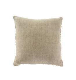 Indaba Lina Linen Pillow - Sand