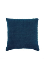 Indaba Lina Linen Pillow - Cobalt