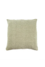 Indaba Lina Linen Pillow - Olive