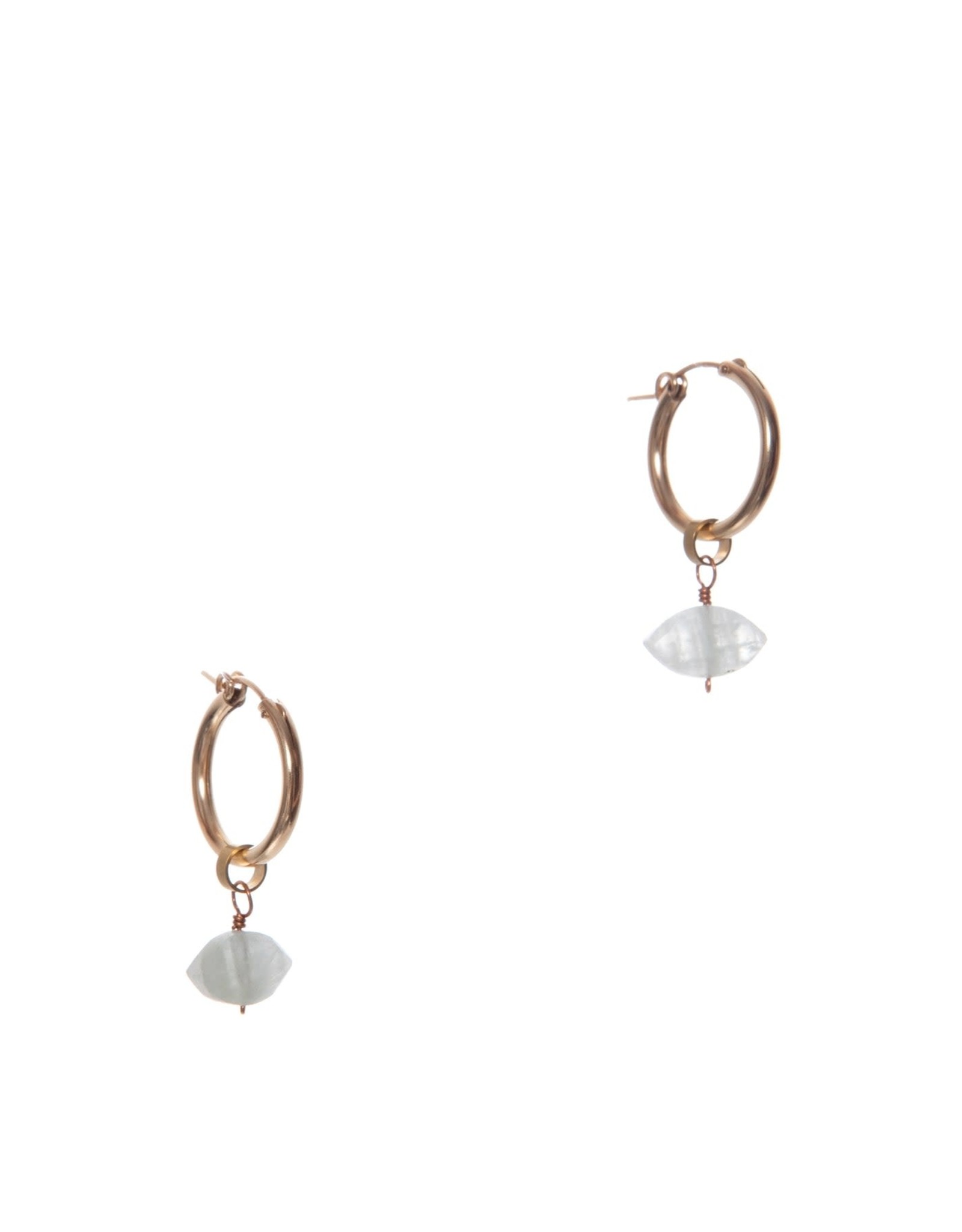 Hailey Gerrits Designs Nahla Large Earrings - Aquamarine