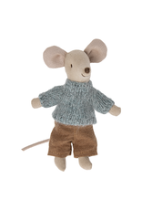 Maileg Big Brother Mouse Outfit - Knit Sweater + Pants