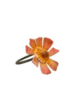 Indaba Flower Napkin Ring - Pink - Small