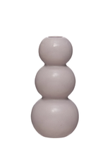 Matte Lilac Triple Bubble Vase