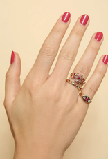 Scosha Ruby Diadem Ring