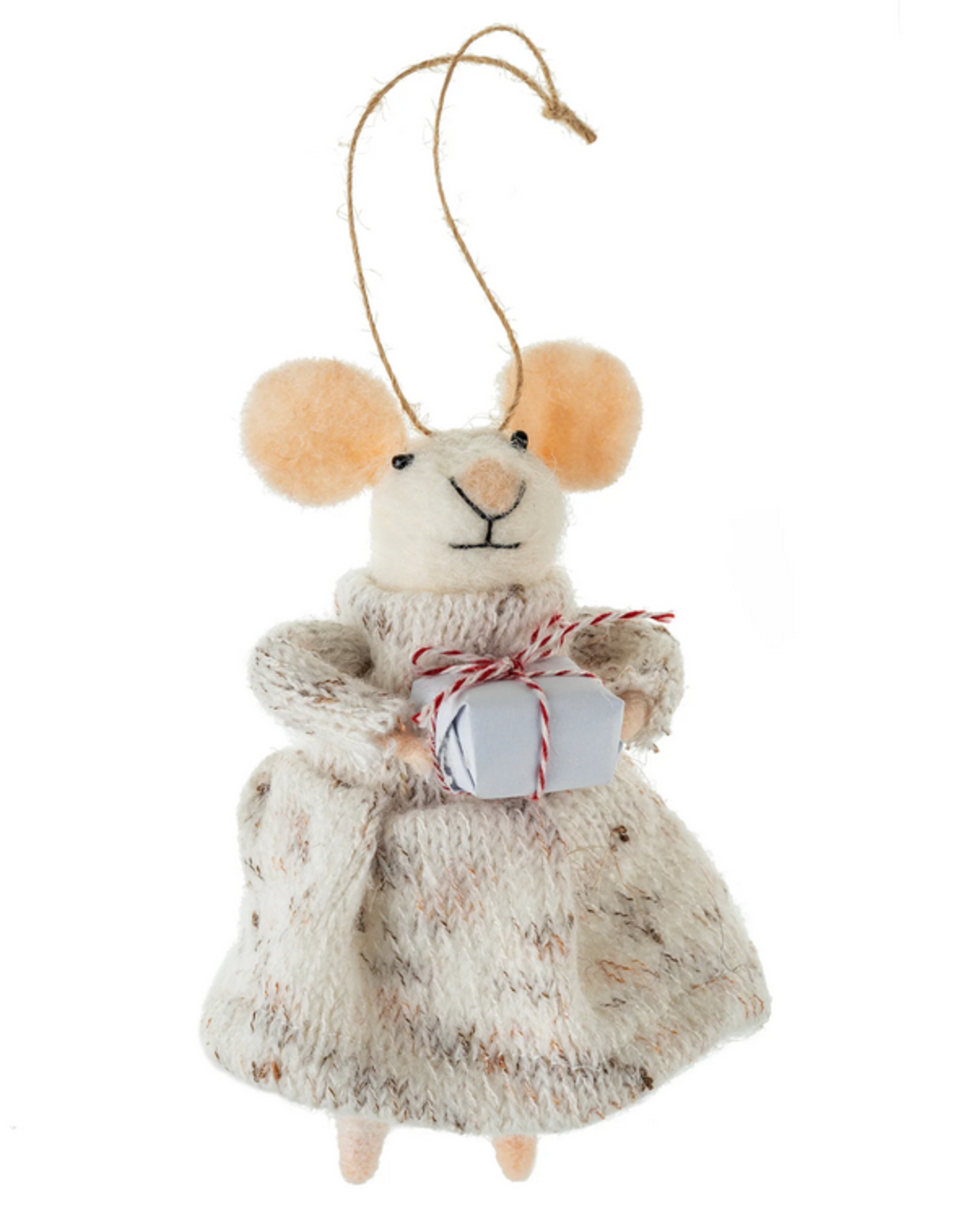Indaba Gifting Grace Mouse Ornament