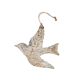 Indaba Vintage Dove Ornament - Large