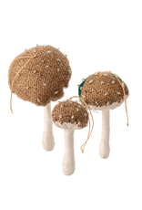 Indaba Burlap Mushroom - Medium
