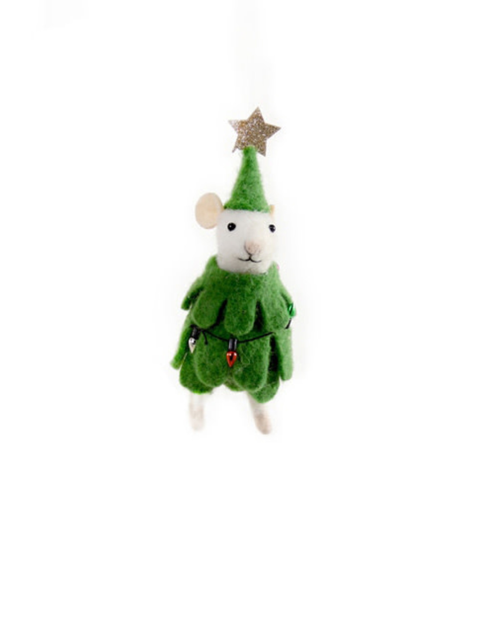 Cody Foster & Co. MERRY XMAS MR MOUSE ORNAMENT - TREE