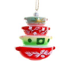 Cody Foster & Co. HOLIDAY VINTAGE BAKEWARE ORNAMENT