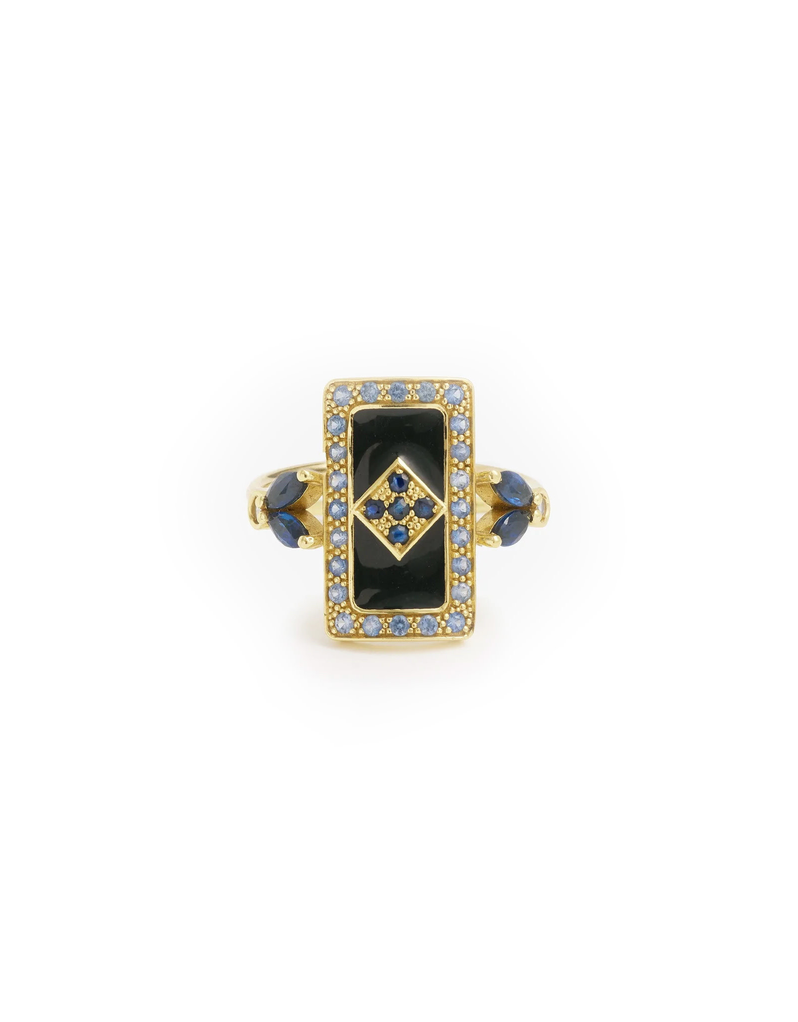 Sophie d'Agon Jewelry Ava Cigar Ring - Blue