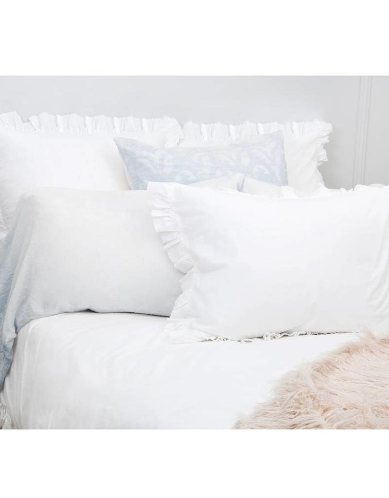 Pom Pom At Home Grace King Pillowcases Powder Blue Alchemy