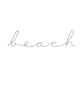 Gauge NYC 'beach' - Wire Word Poetic