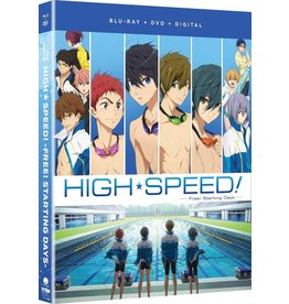 Funimation Entertainment High Speed! Free! Starting Days The Movie Blu-Ray/DVD