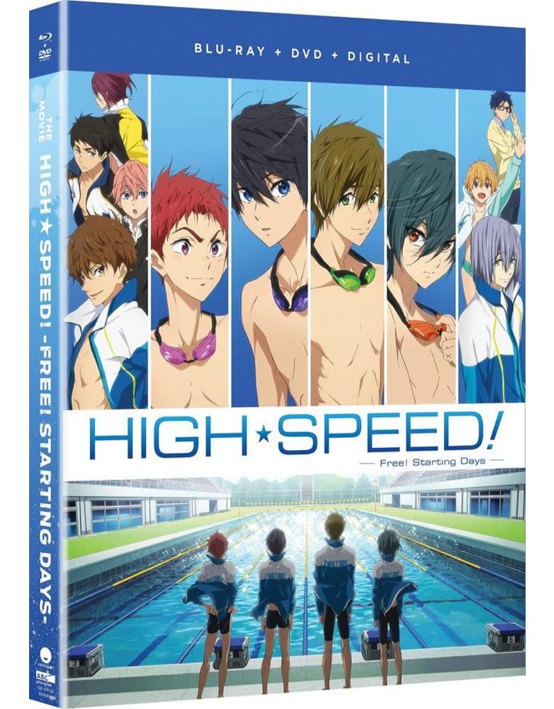 Crunchyroll Ent High Speed! Free! Starting Days The Movie Blu-Ray/DVD
