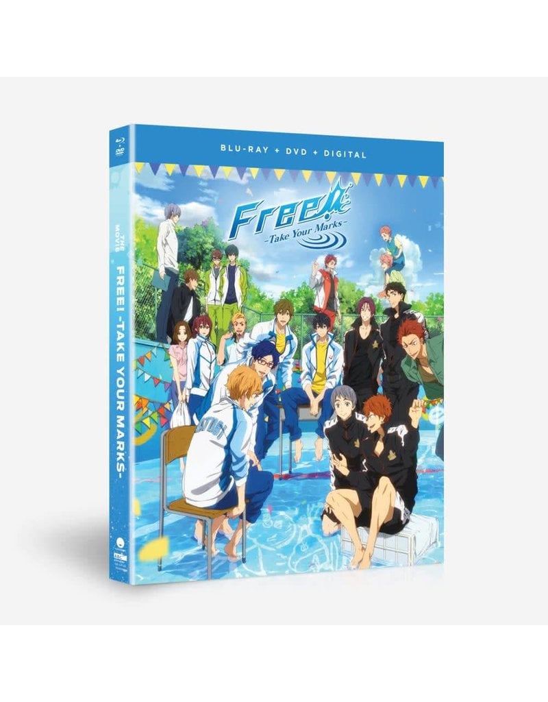 Funimation Entertainment Free! Take Your Marks The Movie Blu-Ray/DVD