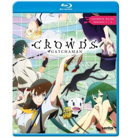 Sentai Filmworks Gatchaman Crowds Complete Collection Blu-Ray