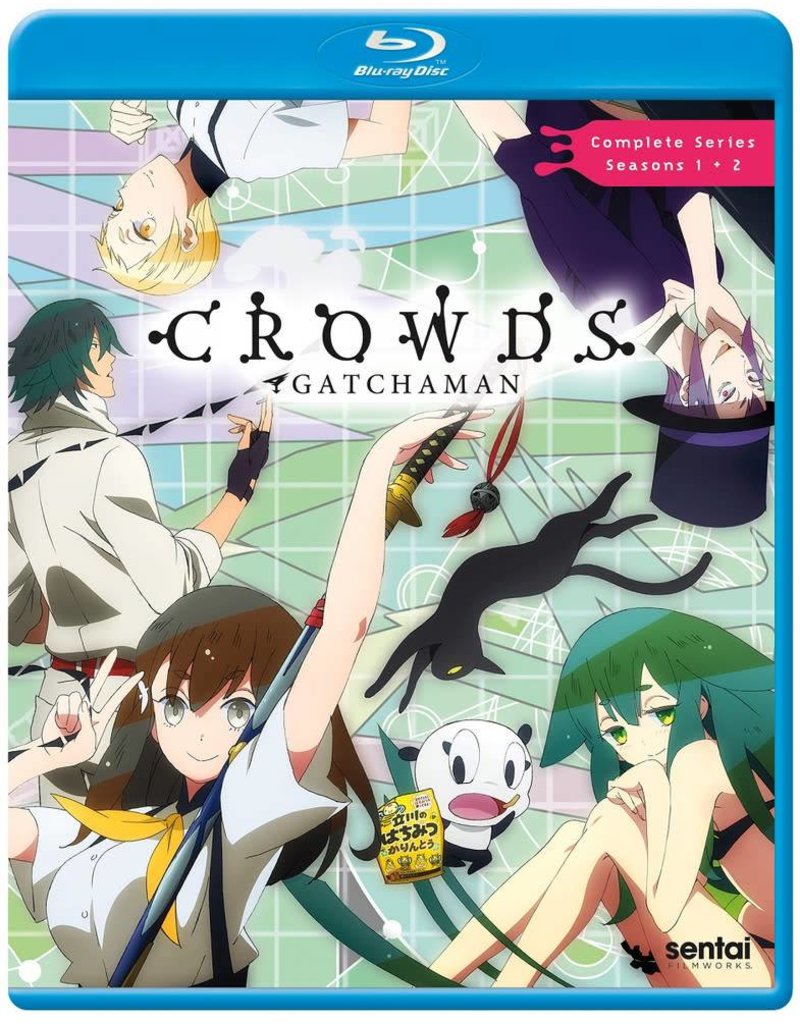 Sentai Filmworks Gatchaman Crowds Complete Collection Blu-Ray