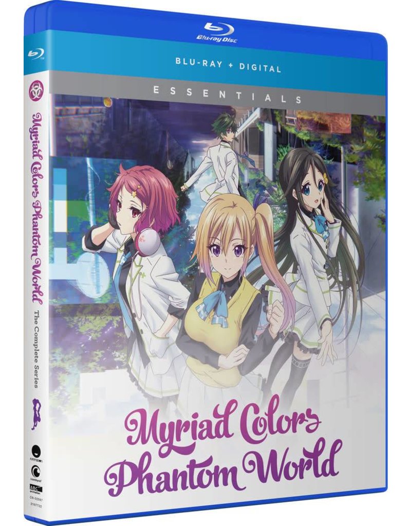 Funimation Entertainment Myriad Colors Phantom World Essentials Blu-Ray