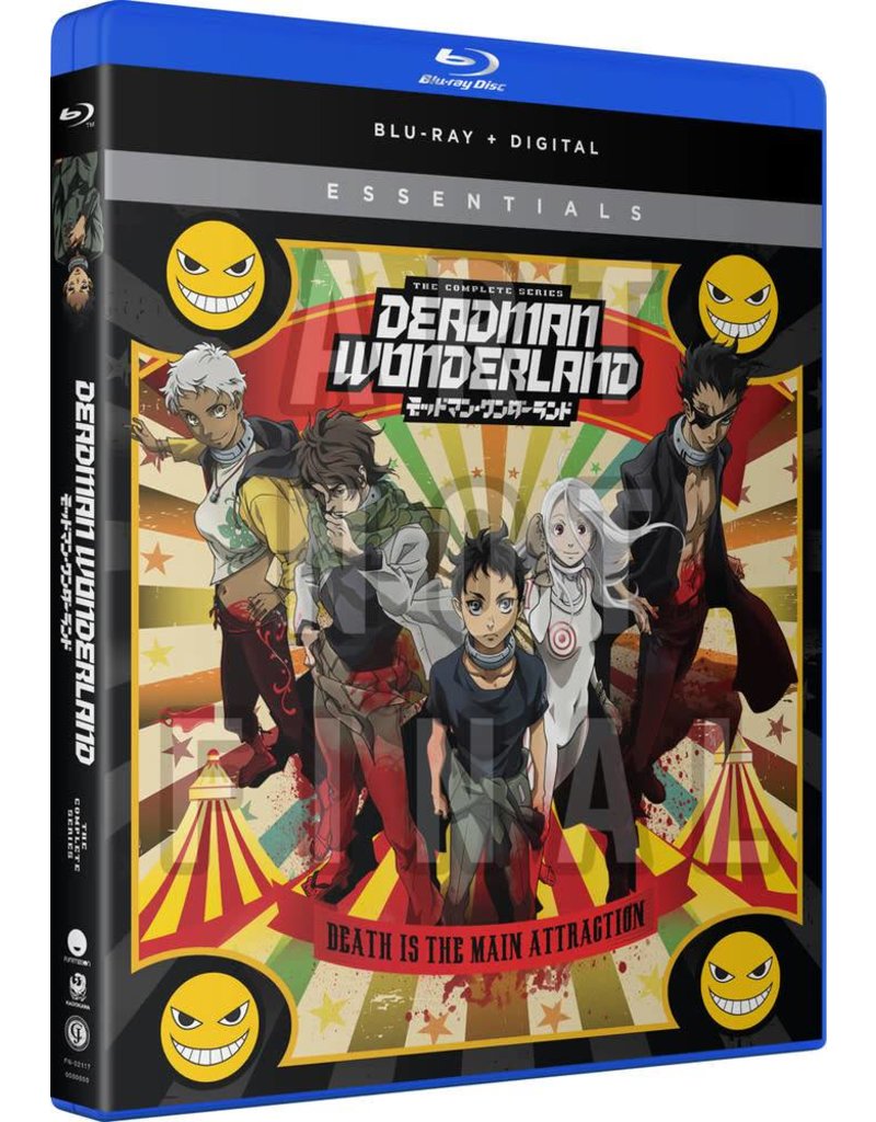 Funimation Entertainment Deadman Wonderland Essentials Blu-Ray