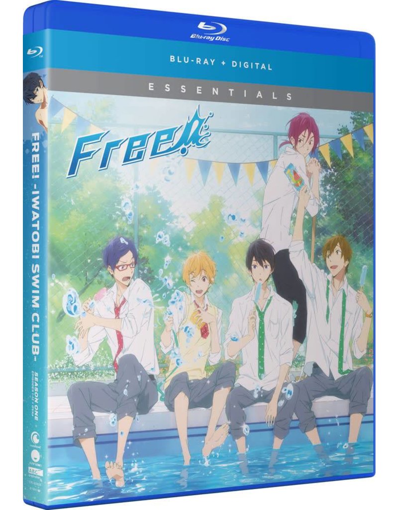 Crunchyroll Ent Free! Iwatobi Swim Club Season 1 Essentials Blu-Ray