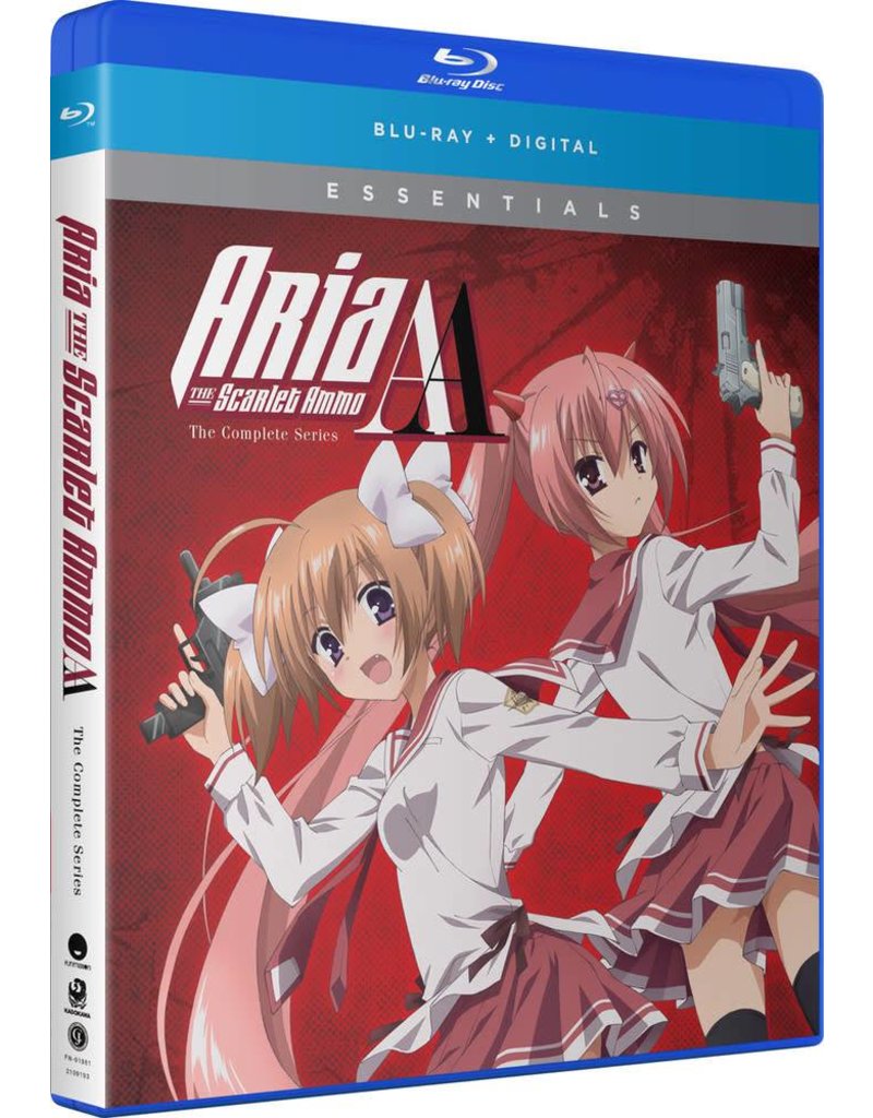 Crunchyroll Ent Aria the Scarlet Ammo AA Essentials Blu-Ray