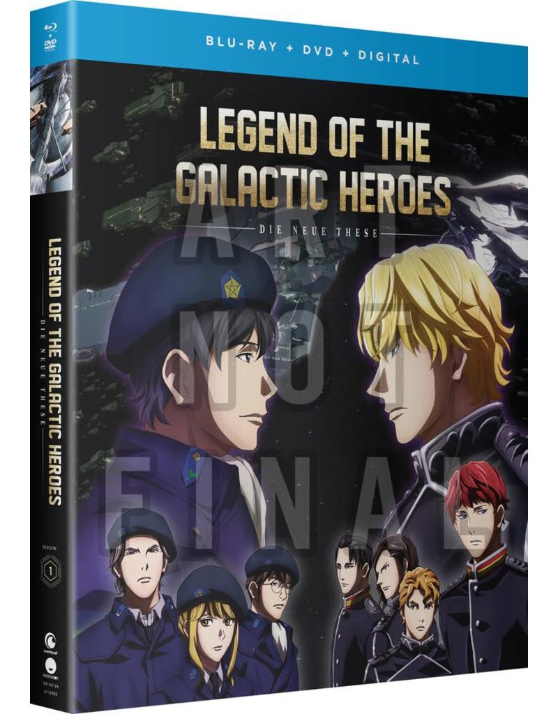 Crunchyroll Ent Legend of the Galactic Heroes Die Neue These Season 1 Blu-Ray/DVD