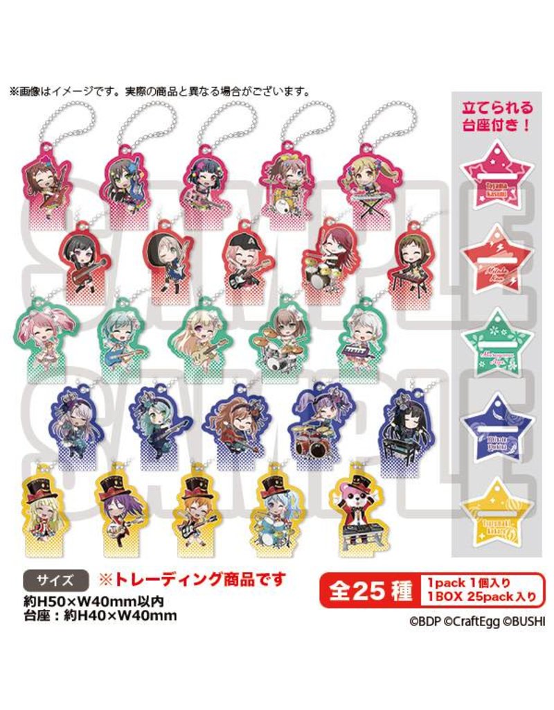 Bushiroad BanG Dream Mini Acrylic Stand Keychain