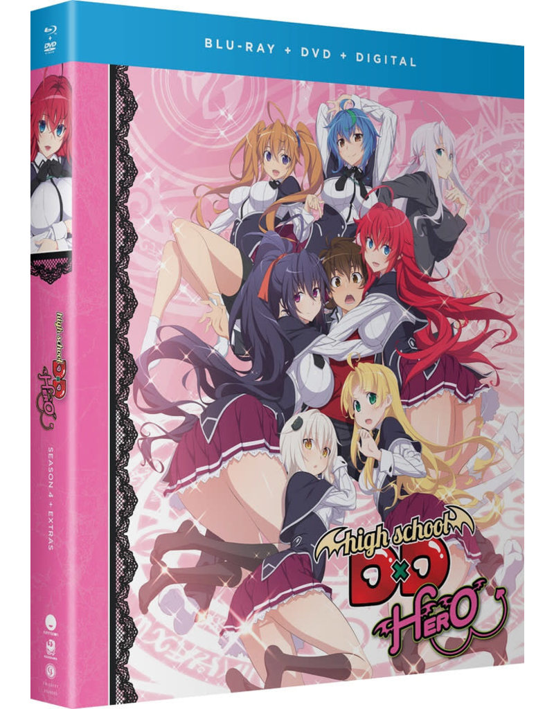 Funimation Entertainment High School DxD HERO Season 4 Blu-Ray/DVD*