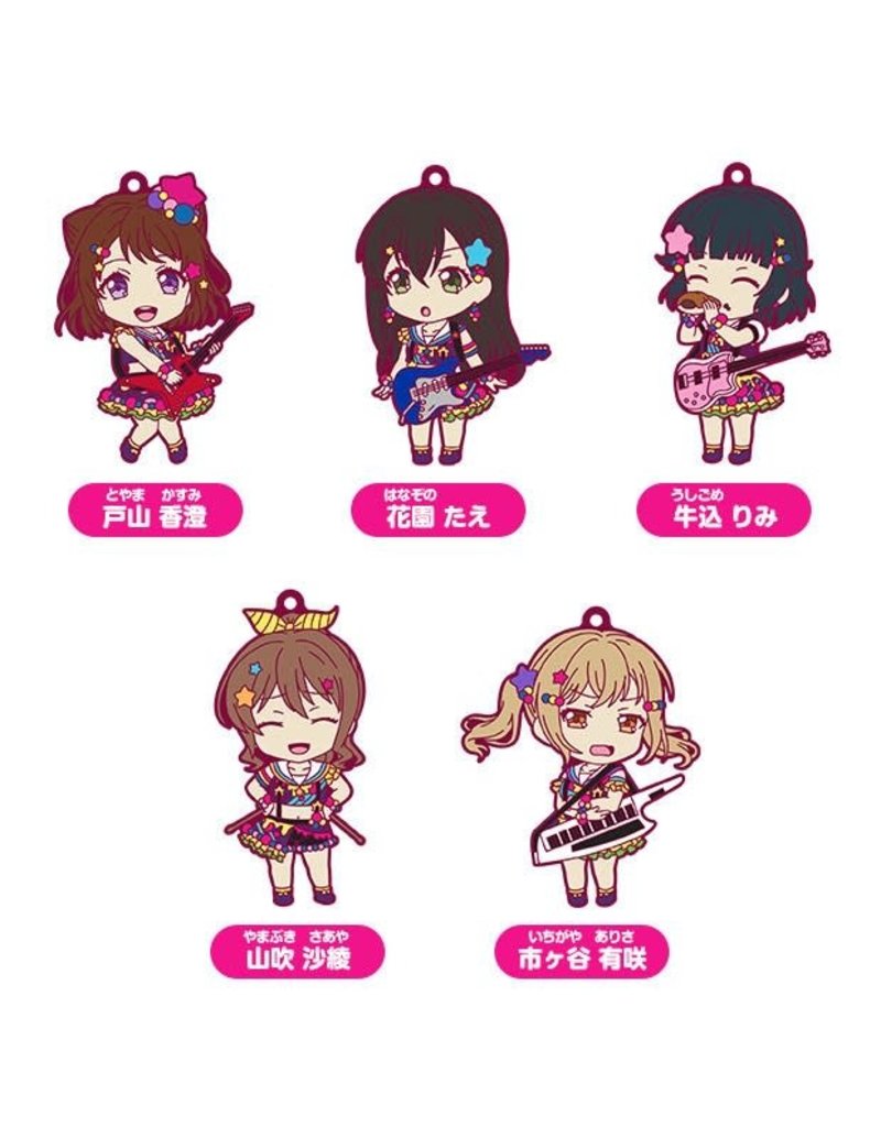Good Smile Company BanG Dream! Nendoroid Plus Trading Rubber Straps Poppin' Party