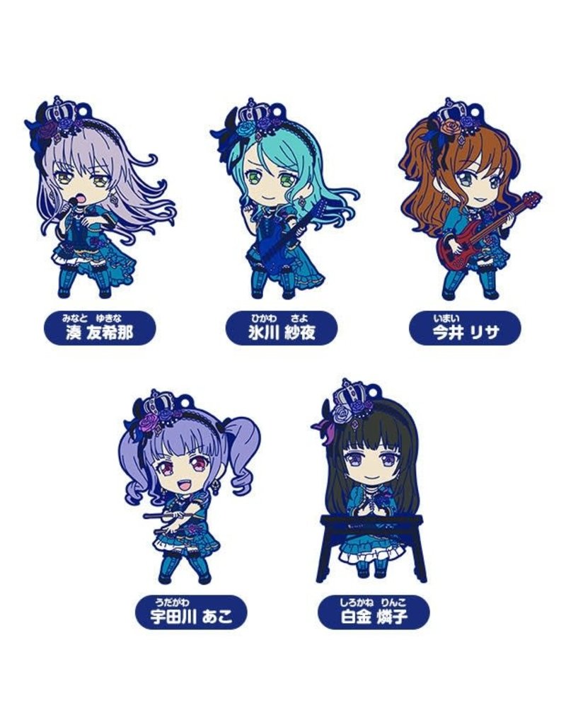 Bang Dream Nendoroid Plus Trading Rubber Straps Roselia Collectors Anime Llc