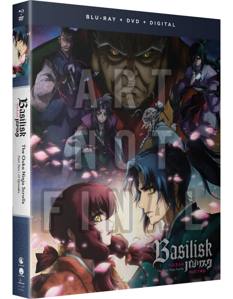 Crunchyroll Ent Basilisk The Ouka Ninja Scrolls Part 2 Blu-Ray/DVD