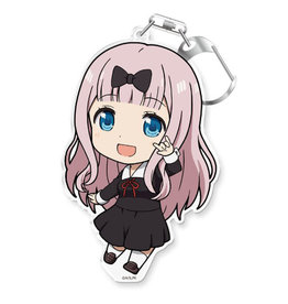 Azumaker Chika Fujiwara Kaguya-sama Love Is War Deka Keychain Azumaker