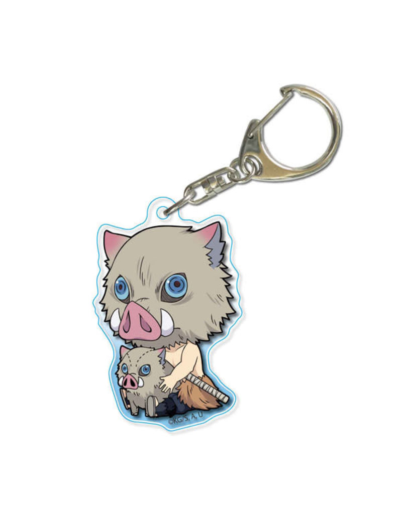 Demon Slayer Gyugyutto Acrylic Keychain