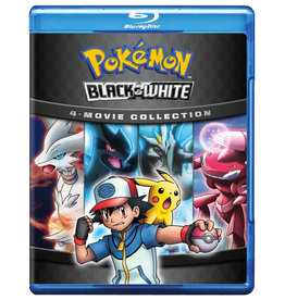 Viz Media Pokemon Black And White Movie 4-Pack Blu-Ray