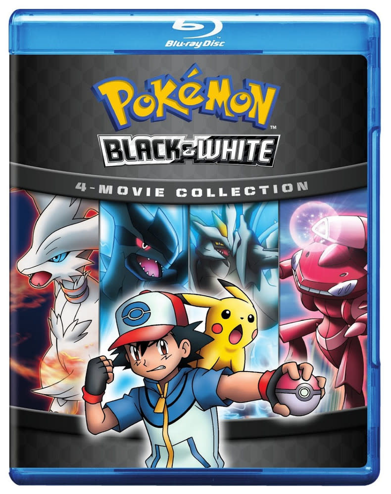 Pokemon Black And White Movie 4-Pack Blu-Ray - Collectors Anime LLC