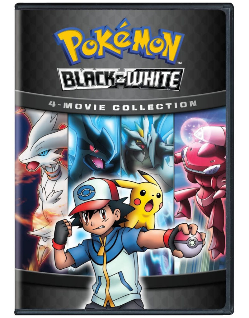 Viz Media Pokemon Black And White Movie 4-Pack DVD