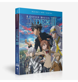 Funimation Entertainment Certain Magical Index, A Season 3 Part 1 Blu-Ray/DVD
