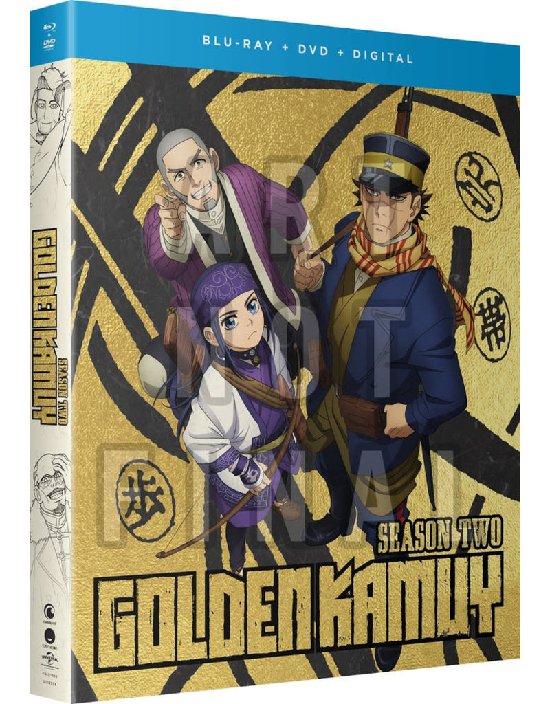 Crunchyroll Ent Golden Kamuy Season 2 Blu-Ray/DVD