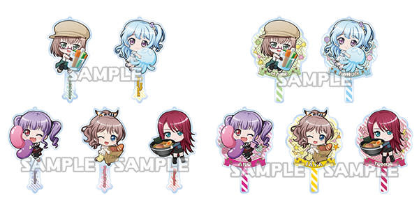 BanG Dream! Chara Props Acrylic Strap Drum Collection - Collectors ...