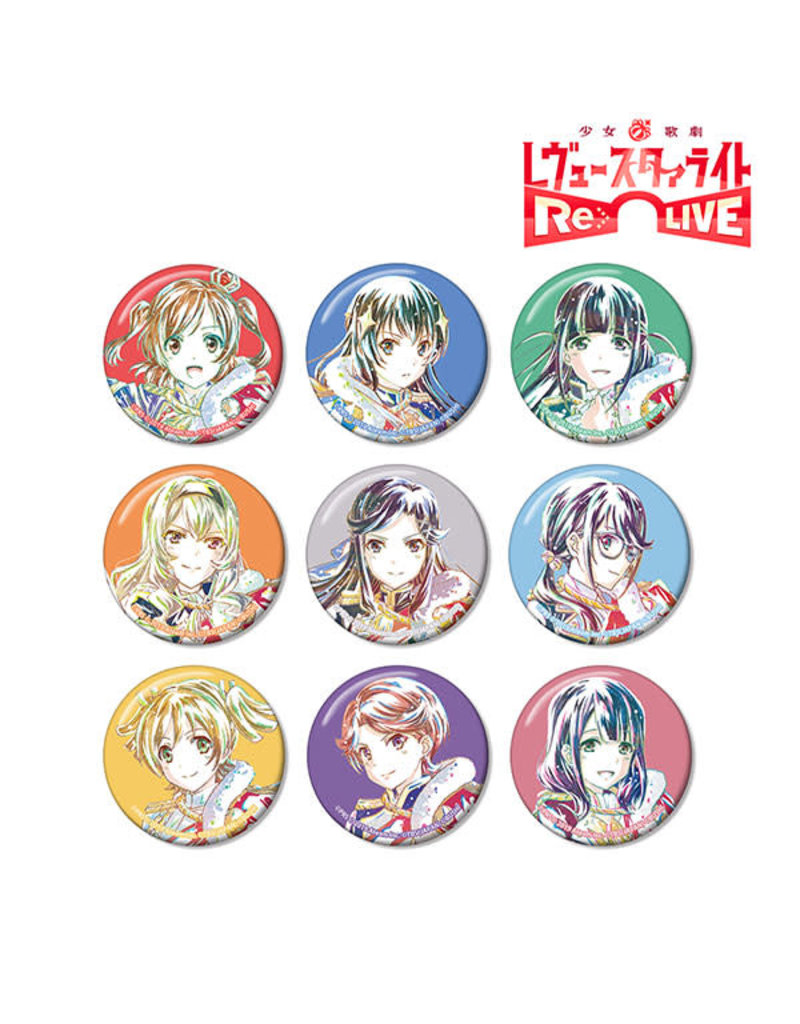 Amnibus Revue Starlight -Re LIVE- Ani-Art Can Badge A