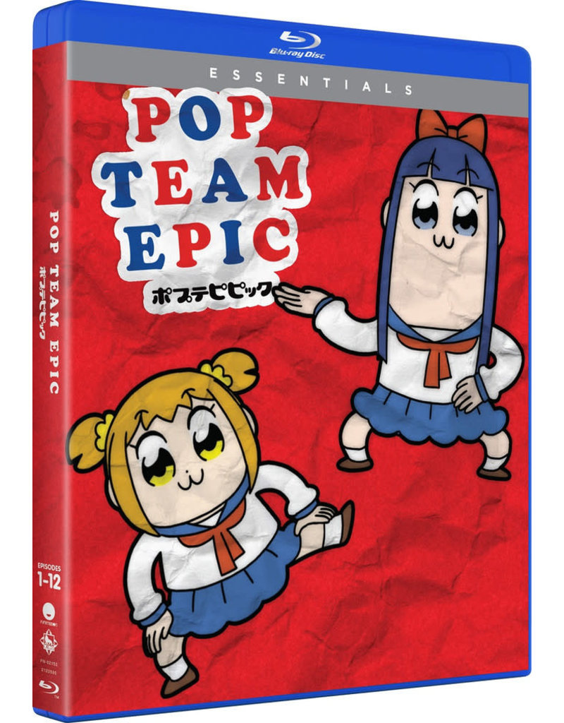 Funimation Entertainment Pop Team Epic Season 1 Essentials Blu-Ray