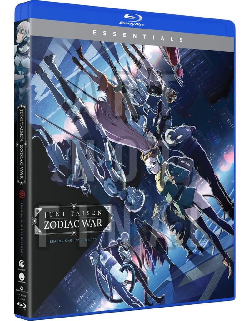 Crunchyroll Ent Juni Taisen Zodiac War Season 1 Essentials Blu-Ray