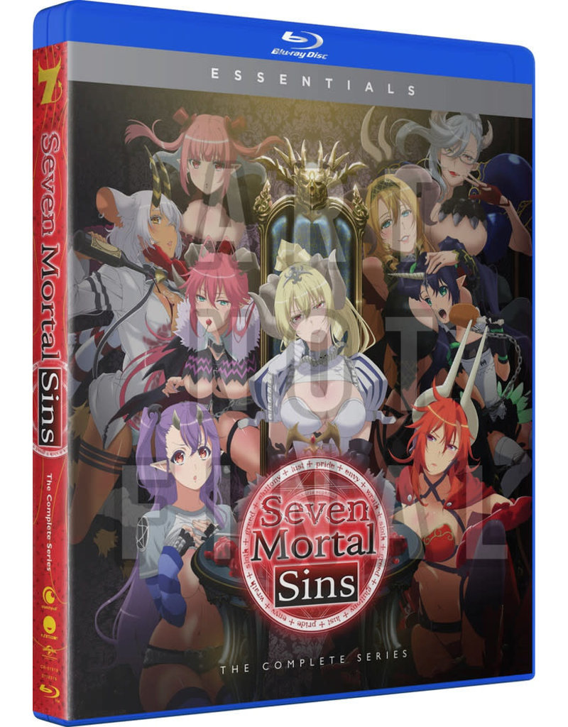 Funimation Entertainment Seven Mortal Sins Essentials Blu-Ray