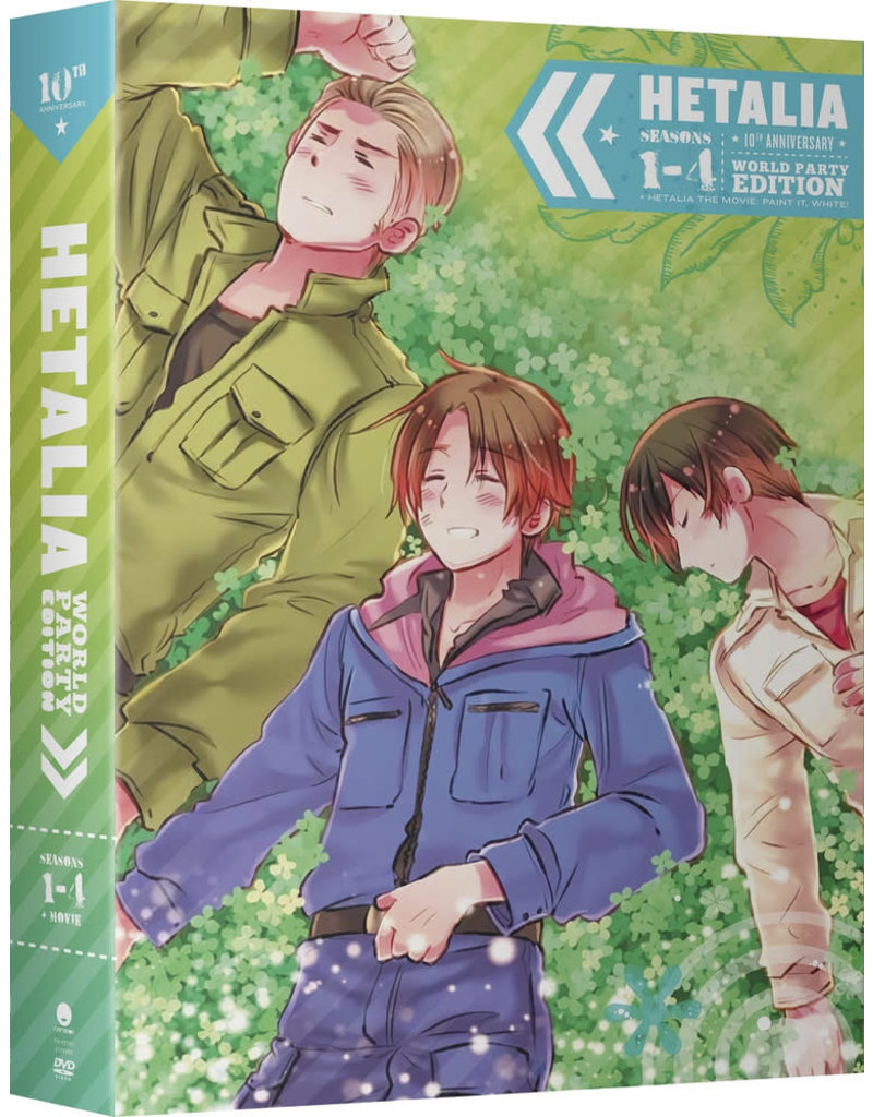 Crunchyroll Ent Hetalia 10th Anniversary World Party Collection 1 + Movie DVD