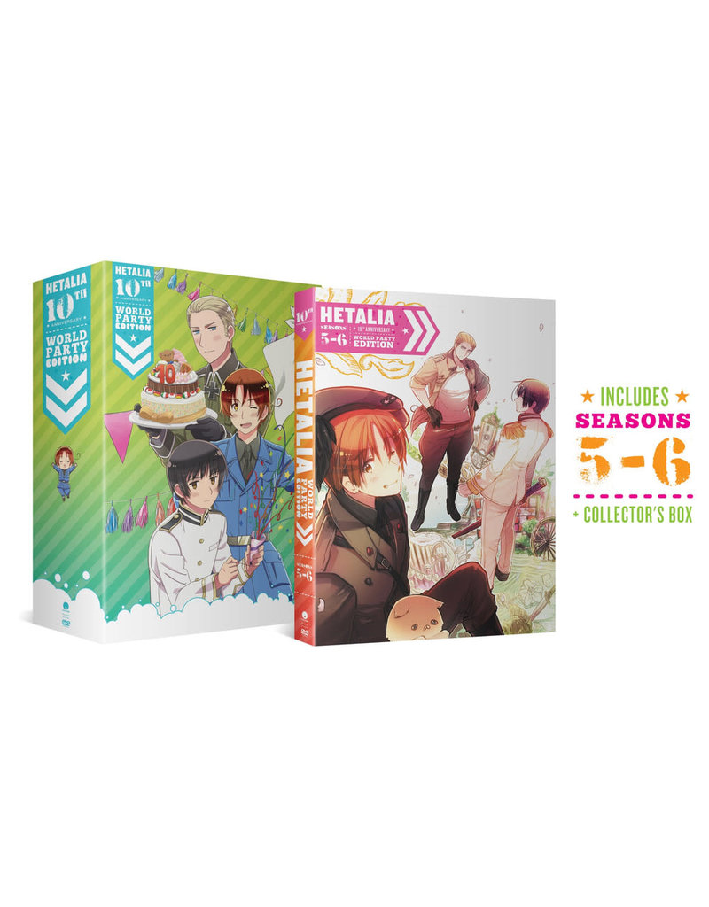 Crunchyroll Ent Hetalia 10th Anniversary World Party Collection 2 DVD